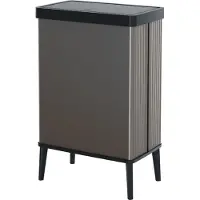 Curver Verto High - Prullenbak 54L - Grijs - 44x27x69cm