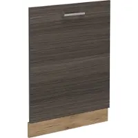 Vicco R-Line Vaatwasserfrontpaneel – 60 cm zonder werkblad Edel grijs