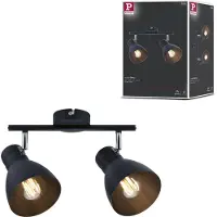 Paulmann 66760 Plafondspot E27 Zwart