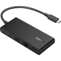 Asus Dual 4K USB-C Dock DC201 - Laptop-dockingstation - Bedraad - USB 3.2 Type-C - Zwart