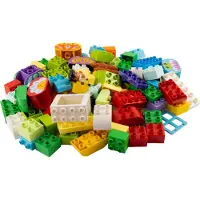 LEGO DUPLO Stenen, speciale stenen, kleurrijk, gemengd - NIEUW! 80 stuks per set – Elke set is individueel samengesteld