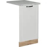 Vicco R-Line Vaatwasserfrontpaneel – 45 cm, WB Marmer Wit Landhuis