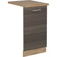 Vicco R-Line Vaatwasserfrontpaneel – 45 cm, WB Eik Edel grijs