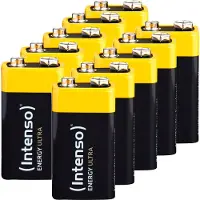 Intenso 7501451MP 9V batterij (blok) Alkaline 560 mAh 9 V 10 stuk(s)