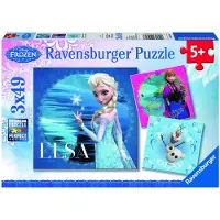 Ravensburger Puzzel Ravensburger Frozen (3 x 49 Stukjes)