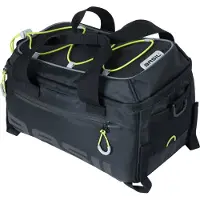 Basil Bagagezak voor bagagedrager, Miles, 7 liter, 32 x 19 x 21 cm - Zwart