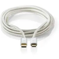 Nedis USB-Kabel | USB-C Male | USB Micro-B Male | 480 Mbps | 2 m | 1 stuks - CCTB60650AL20 CCTB60650AL20