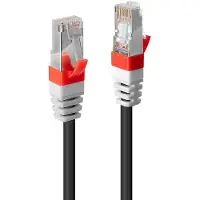 Lindy 45365 RJ45 Netwerkkabel, patchkabel CAT 6A S/STP 3.00 m Zwart 1 stuk(s)