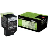 Lexmark Toner 80C20K0 (802K) Zwart