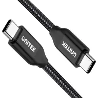 UNITEK C14059BK USB-kabel 2 m USB C Zwart