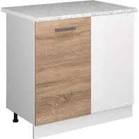 Vicco R-Line Hoekkast – 86 cm, WB Marmer Sonoma