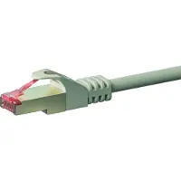 Dsit CAT 6 netwerkkabel, LSOH-bekleding - S/FTP - 7,50 meter - grijs