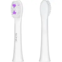 Uni-T SONIC LITE - Opzetborstels - Medium - Set van 2 - Geschikt voor Sonische Tandenborstel