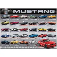Eurographics Ford Mustang Evolution, 1000 stukjes, Voertuigen