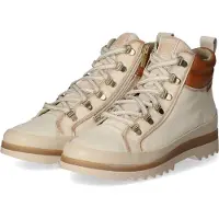 Pikolinos Dames Vigo leren enkellaarsjes wit (36), Leer, 1 tot 3 cm, Ritssluiting, Casual W3W-8564C1