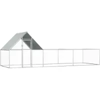 Syfax Kippenren 6x2x2 m gegalvaniseerd staal