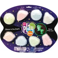Learning Resources Playfoam Glow In The Dark (8 Pack) - 3+