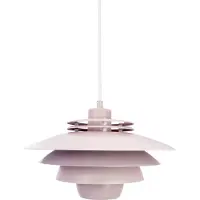 Dyberg Larsen Hanglampe , Ejka mini, dimbare, Roze / Rosé, Woonkamer, Metaal, Designer