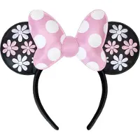 Loungefly Disney by Haarband Minnie, bloemenprint, "Rock the Dots" collectie