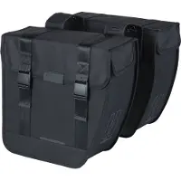 Basil Tour XL Double Bag 35L Black