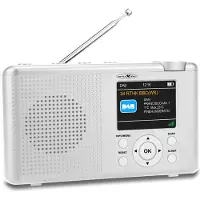 Reflexion TRA23DAB/WH Radio DAB+, DAB, VHF (FM) DAB+, FM Oplaadbaar Wit