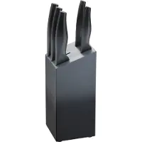Michelino Messer-set, 6-delig, inclusief houten blok