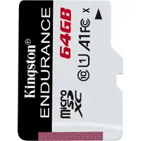 Kingston Flash High Endurance 64GB, microSDXC, Surveillance