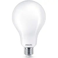 Philips Matte gloeilamp met traditioneel uiterlijk, 200 W, A95, E27, 23 W, 200 W, E27, 3452 lm, 15000 uur, Warm wit