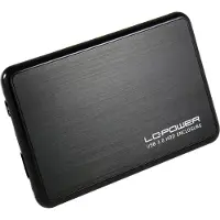 LC-Power LC-25BUB3 | Behuizing voor opslagstations | 2.5'' | Aluminium | Zwart