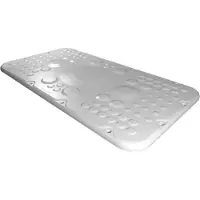 Rittal Bouwgrootte 6 Plastic Kabeldoorvoerplaat - 2566300
