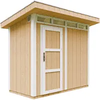 Timbela M901-HARVEST HONEY - LP SmartSide Tuinhuis op houtbasis - 3 m² - L161xL293xH239 cm - met vloer en verf