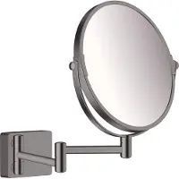 Hansgrohe Scheerspiegel addstoris geborsteld zwart chroom