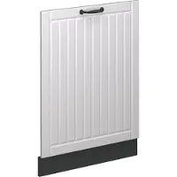 Vicco Fame-Line Vaatwasserfrontpaneel – 60 cm zonder werkblad Wit Landhuis