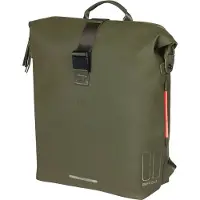 Basil Sacoche - - Soho Nordlicht - 17L - Legergroen - Geïntegreerd LED - Waterdicht