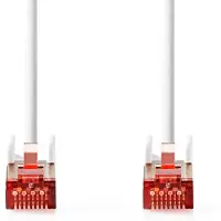 Nedis SFTP CAT6 netwerkkabel | wit | LSZH | 30 meter