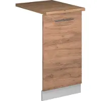 Vicco Fame-Line Vaatwasserfrontpaneel – 45 cm, WB Eik Krachtige eik goud