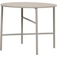 Ebuy24 Pesetos tuintafel Ø50 cm grijs.