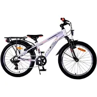 Volare Cross Kinderfiets - Jongens - 20 inch - Zilver - 6 versnellingen