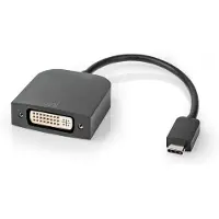 Nedis USB-C - DVI adapter | 0,20 meter
