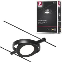 Paulmann 12V-kabelsysteem lamp 4 W LED Zwart (mat), Chroom