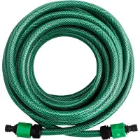 vidaXL Zwembadslang 50 m PVC groen