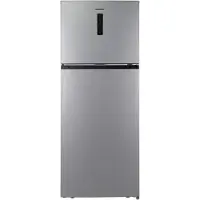 Heinner HF-HM415NFSE++ Koel-vriescombinatie 415 L – Full No Frost – Inverter – Elektronische Bediening met Touch Display – Powercoolfunctie – Zilver – 5 Jaar Garantie