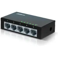 Dahua Technology Access PFS3005-5ET-V2, Onbeheerd, L2, Fast Ethernet (10/100), Wandmontage