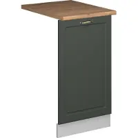 Vicco Fame-Line Vaatwasserfrontpaneel – 45 cm, WB Eik Groen-Goud Landhuis