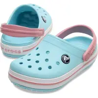 Crocs Open schoenen lichtblauw / rosa / wit