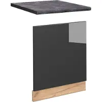 Vicco Fame-Line Frontpaneel – 60 cm, WB Antraciet Antraciet Hoogglans