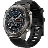 Xssive SW11 Smartwatch Heren met Precieze GPS Tracker - AMOLED - Tot 50 Meter Waterdicht - Lange Batterijduur - Geschikt voor Apple, Samsung & Android - Zwart