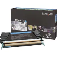 Lexmark C734A1CG Toner Cyaan
