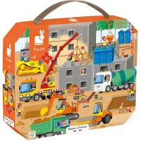 Janod Werf Kinderpuzzel 36 Stukjes