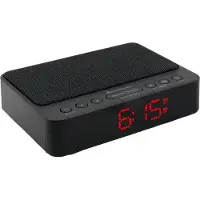 Soundmaster UR124SW - Wekkerradio met met QI laadfunctie - dubbelalarm